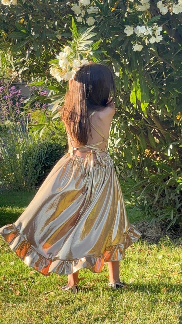 Vestido Dorado