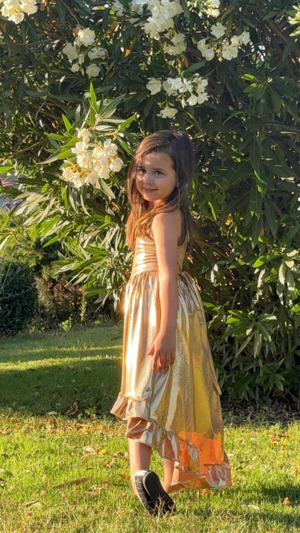 Vestido Dorado