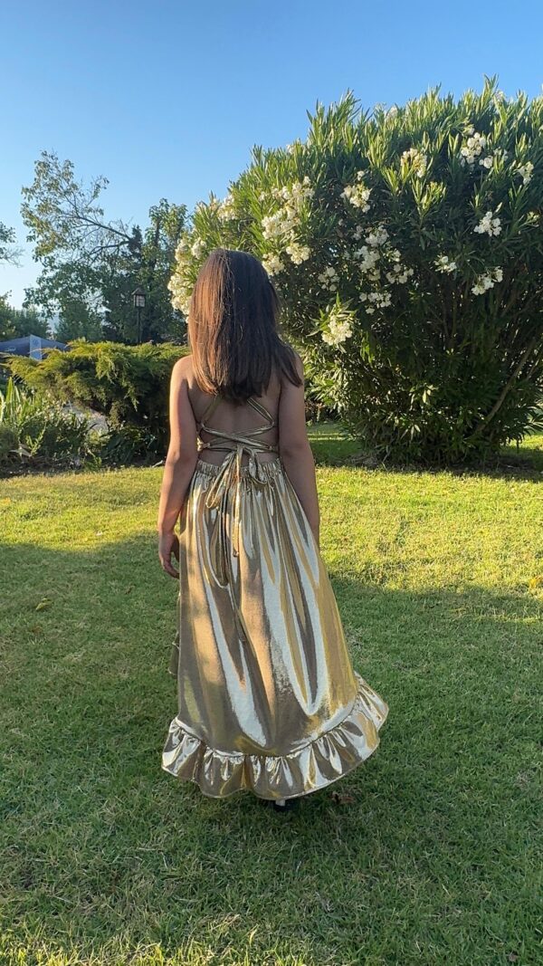 Vestido Dorado