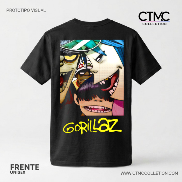 Camiseta Gorillaz