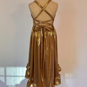 Vestido Dorado - Imagen 2