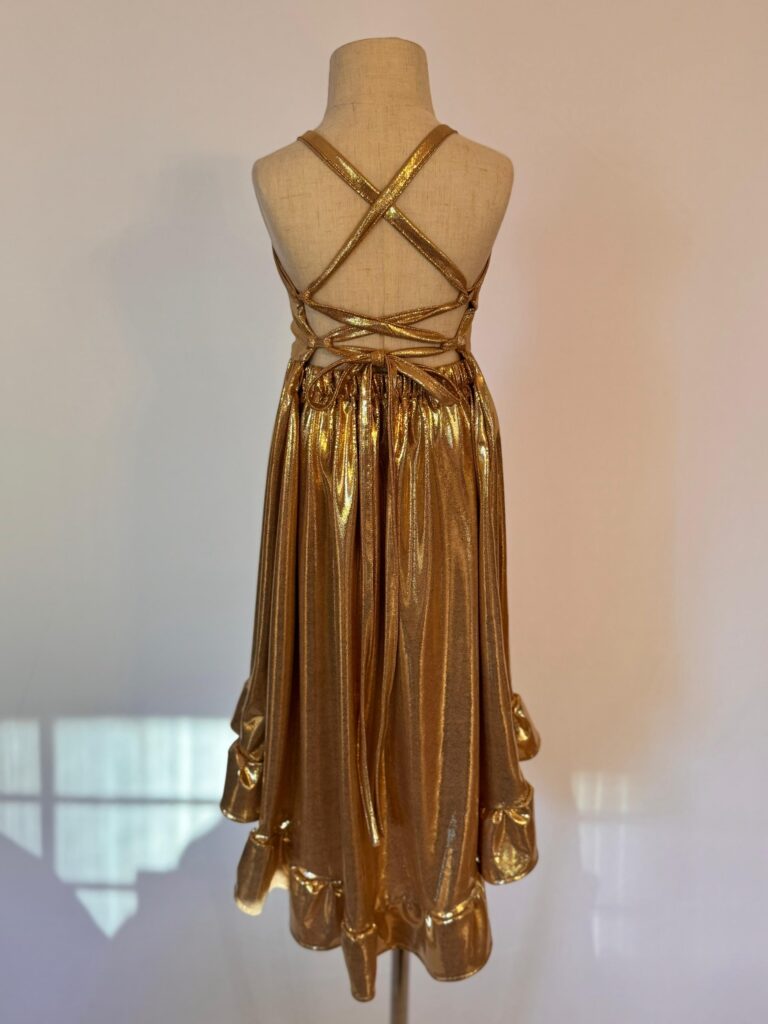 Vestido Dorado