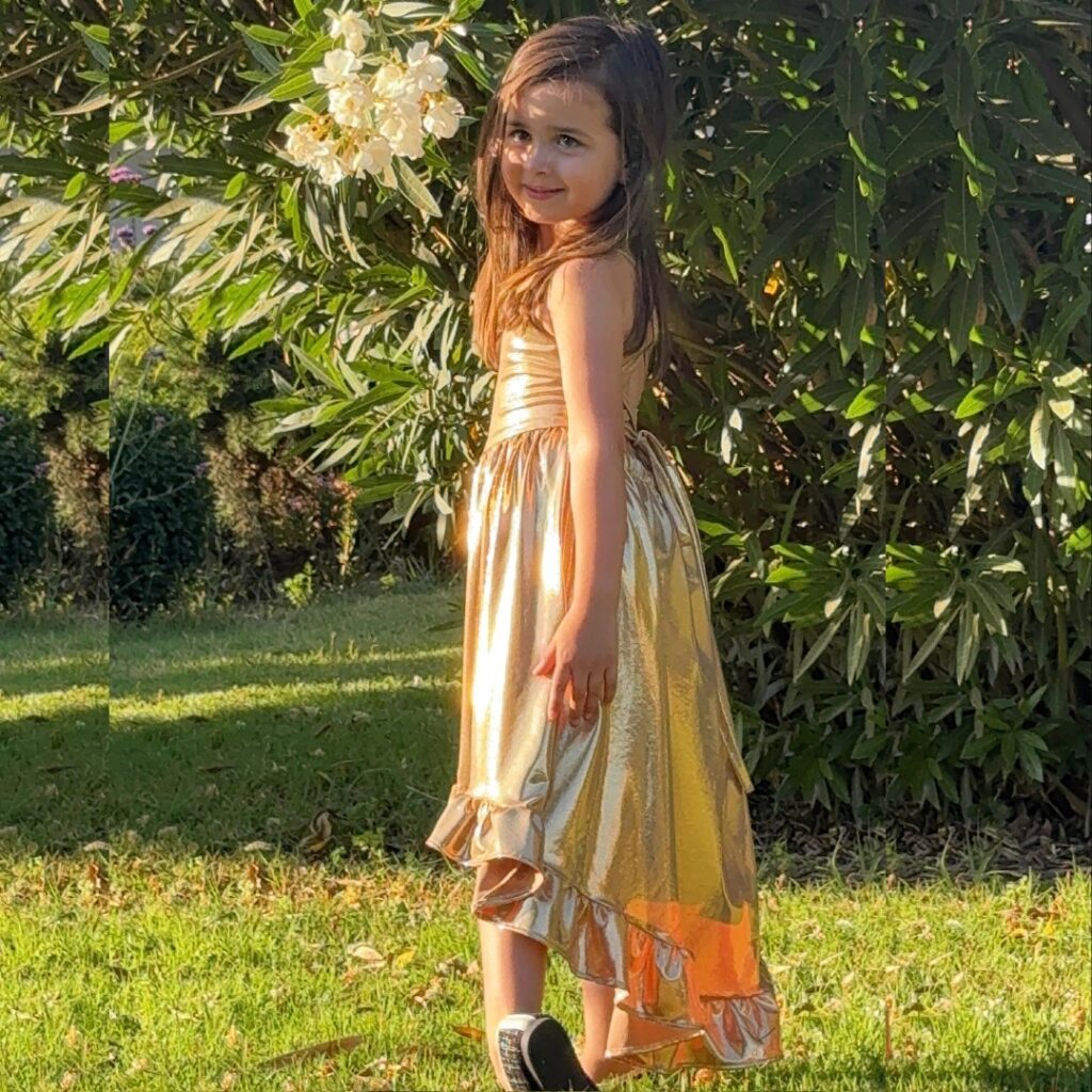 Vestido Dorado