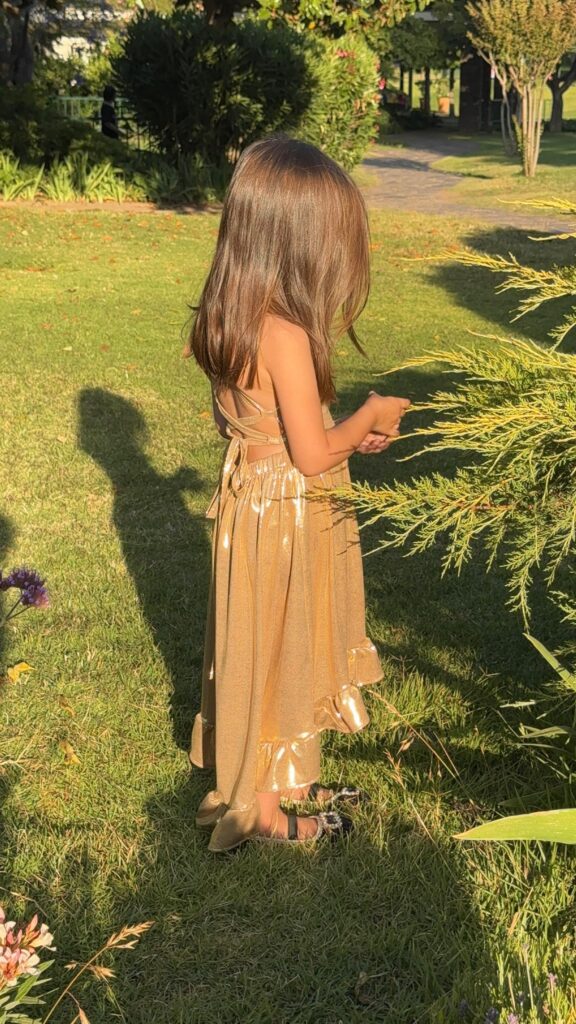 Vestido Dorado