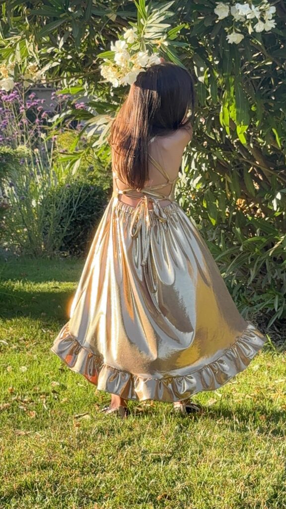 Vestido Dorado