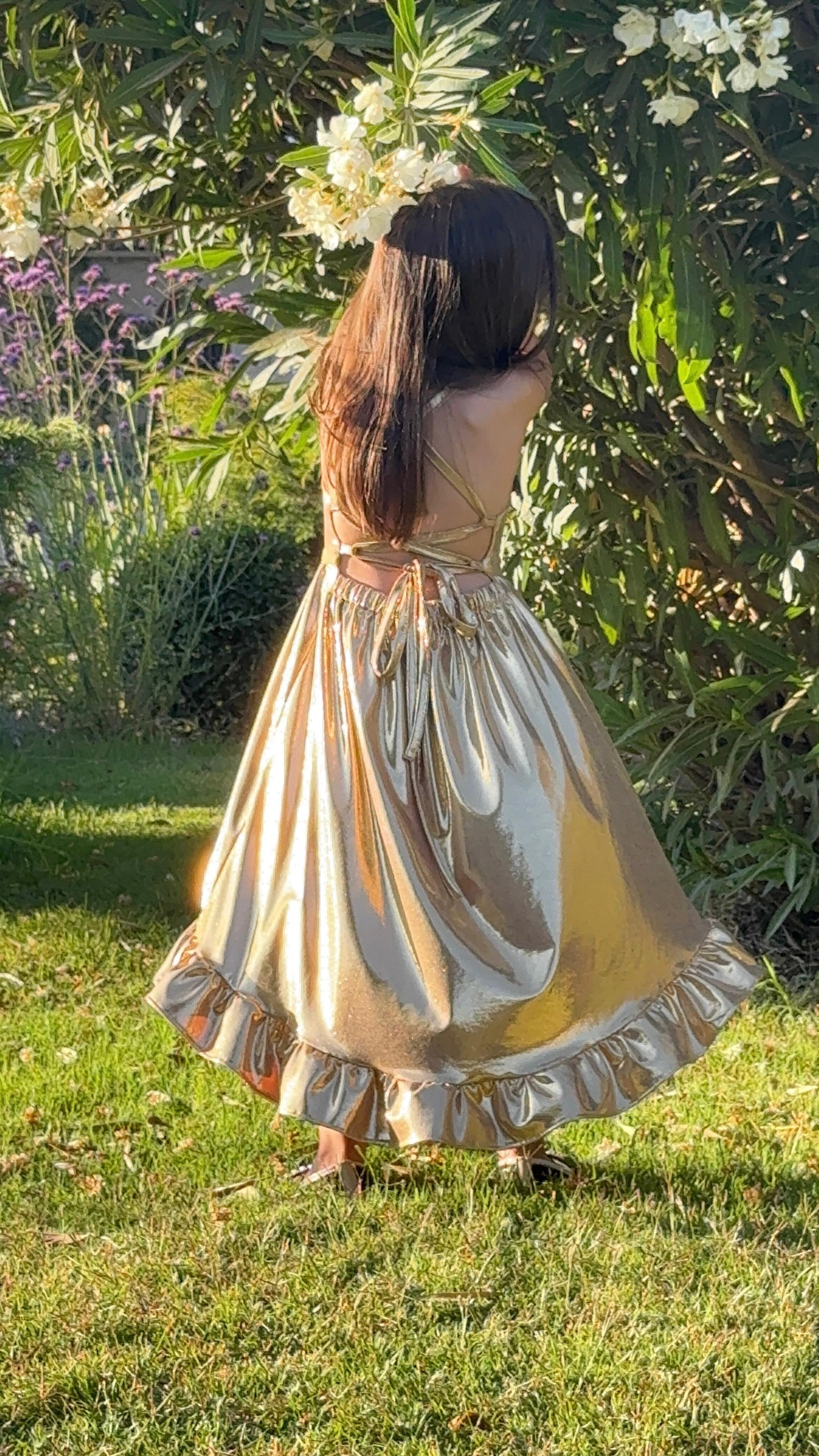 Vestido Dorado - Imagen 6
