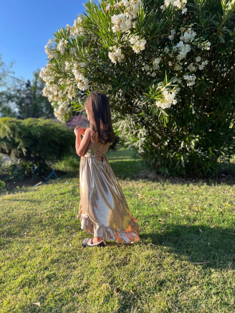 Vestido Dorado