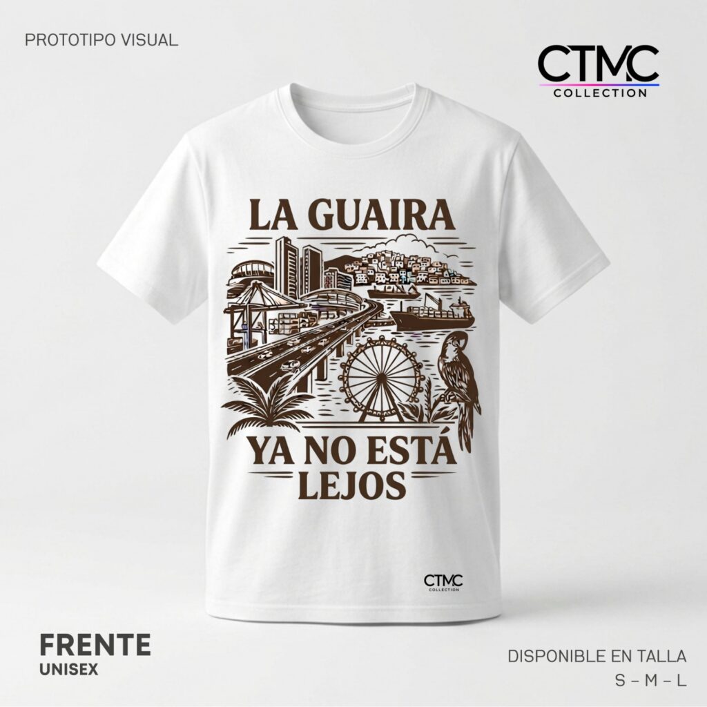 Camiseta La Guaira Ya No Esta Lejos