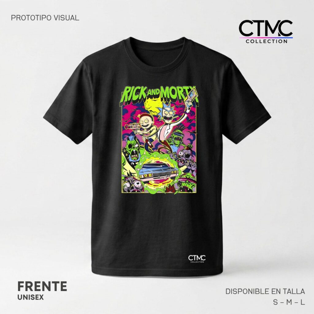 Camiseta Rick y Morty