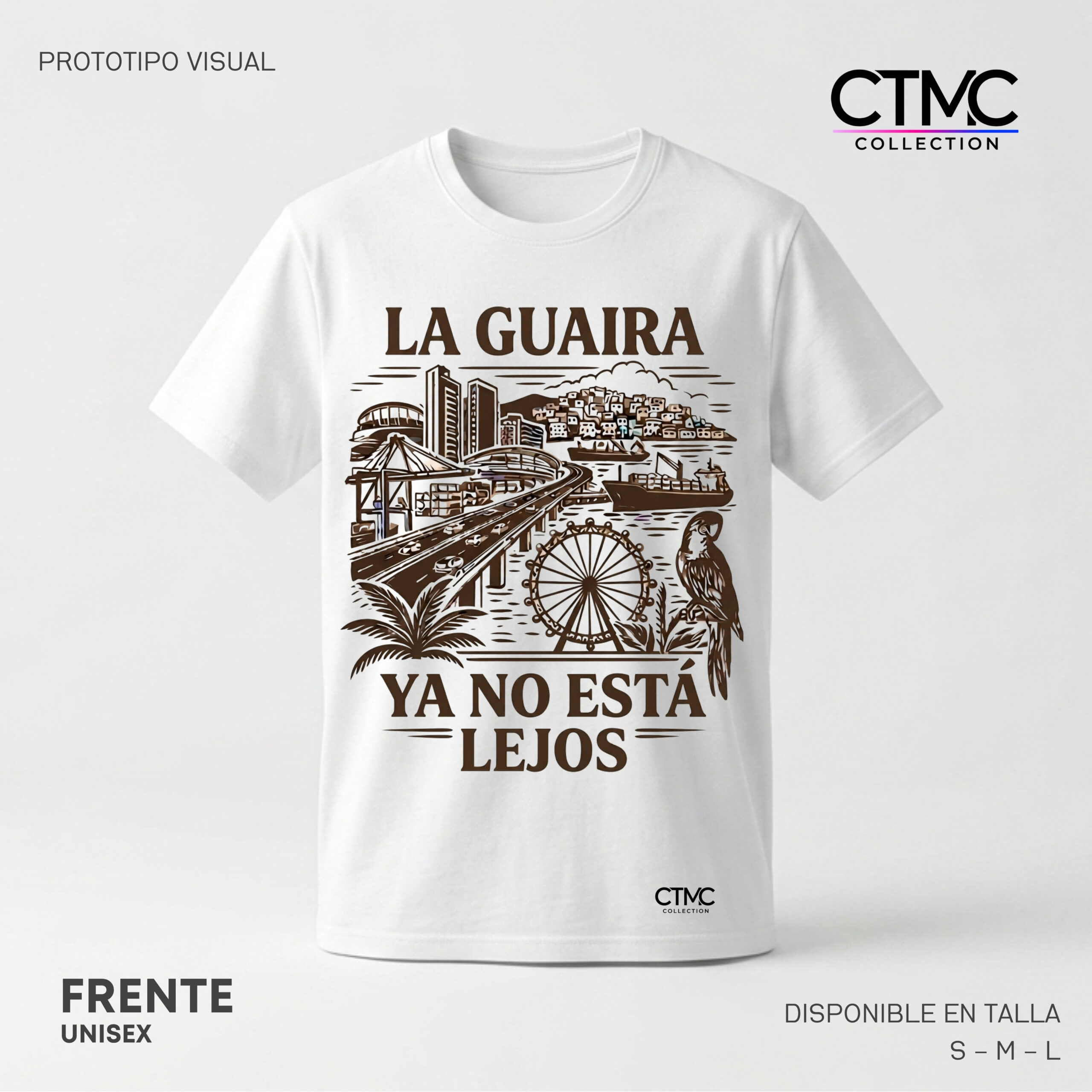 Camiseta La Guaira Ya No Esta Lejos