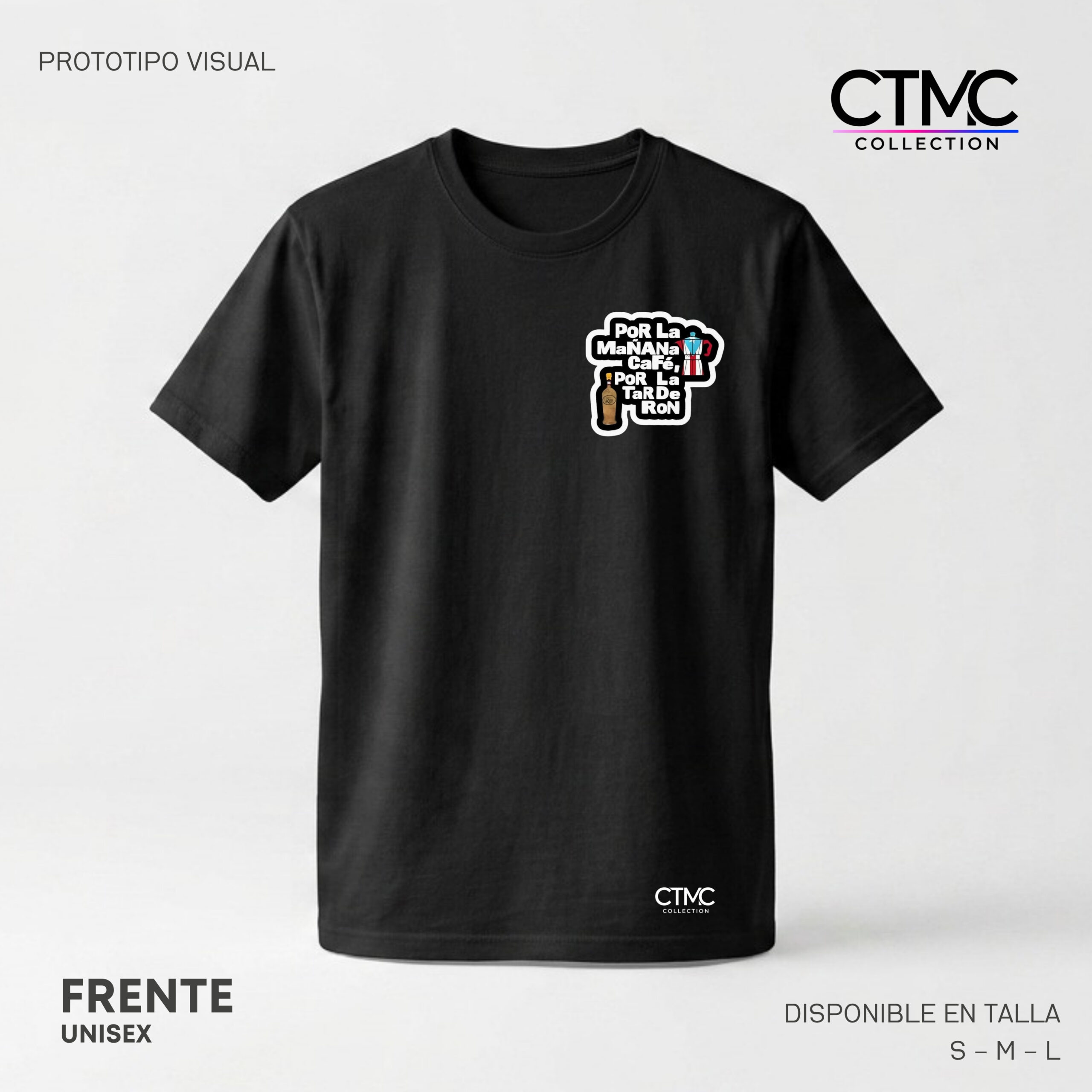 Camiseta Por la mañana café...: imagen 1
